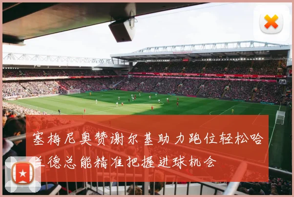 塞梅尼奥赞谢尔基助力跑位轻松哈兰德总能精准把握进球机会