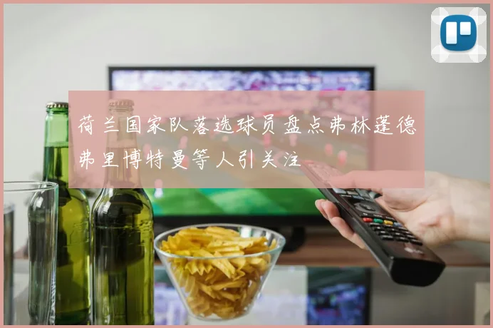 荷兰国家队落选球员盘点弗林蓬德弗里博特曼等人引关注